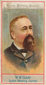 W. W. Clapp, Boston Morning Journal, from the American Editors series (N1) for Allen &