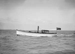 W. White & Sons launch, 1911. Creator: Kirk & Sons of Cowes