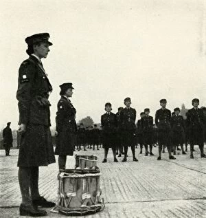 W.A.A.F. Band on Parade, c1943. Creator: Cecil Beaton