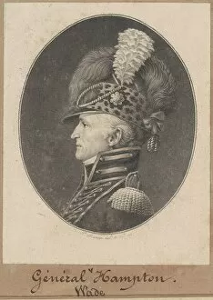 Wade Hampton, 1809. Creator: Charles Balthazar Julien Févret de Saint-Mémin