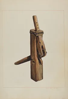 Samuel W Prints: Wagon Jack, 1935 / 1942. Creator: Samuel W. Ford