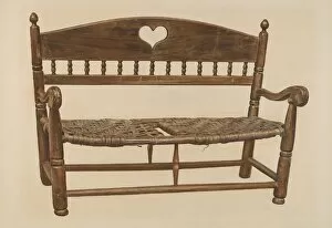 Heart Gallery: Wagon Seat, c. 1940. Creator: Unknown