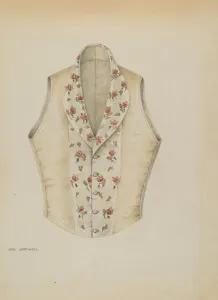 Waistcoat, c. 1937. Creator: Sara Garfinkel