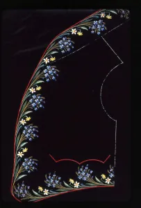 Waistcoat Design, England, 1830s / 40s. Creator: Unknown