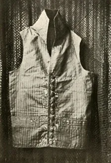 A waistcoat worn by Count Lemcke, c1798, (1937). Creator: Unknown