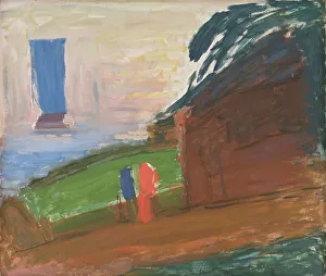 Waiting, 1893-1934. Creator: Carl Kylberg