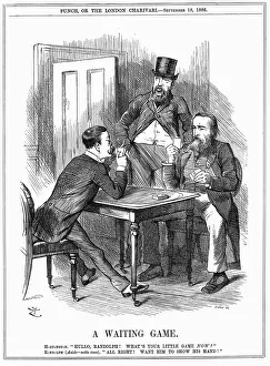 Charles Stewart Prints: A Waiting Game, 1886. Artist: John Tenniel