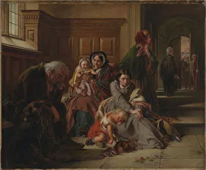 Counsel Prints: Waiting for the Verdict, 1859. Artist: Solomon, Abraham (1824-1862)