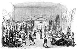Images Dated 31st January 2006: Waitresses on roller skates in a Berlin beer cellar, 1851