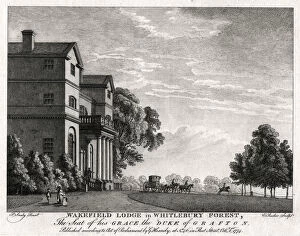 Rooker Gallery: Wakefield Lodge in Whitlebury Forest, Northamptonshire, 1774. Artist: Michael Angelo Rooker