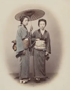 Beato Felix Gallery: Out for a Walk, 1868. Creator: Felice Beato