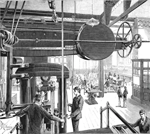 Engineers Prints: The Walker Engineering Laboratories at Liverpool; The Main Laboratory