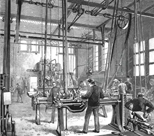 Engineers Prints: The Walker Engineering Laboratories at Liverpool; The Main Laboratory (Looking Northwest)