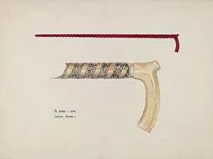 Lyman Young Prints: Walking Stick, 1935/1942. Creator: Lyman Young
