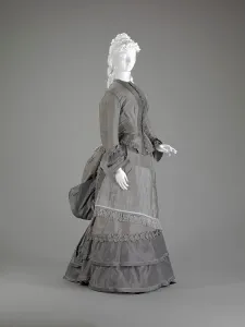 Garment Prints: Walking Suit, 1870s. Creator: Unknown