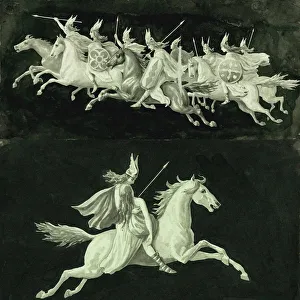 Valkyrie Collection: The Walkuren (Valkyrien), ca 1899