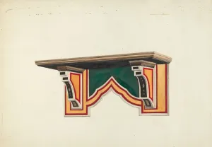 Bracket Gallery: Wall Bracket, 1935 / 1942. Creator: Edward Jewett