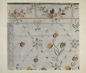 Wall Decoration Prints: Wall Decoration, c. 1938. Creator: Martin Partyka