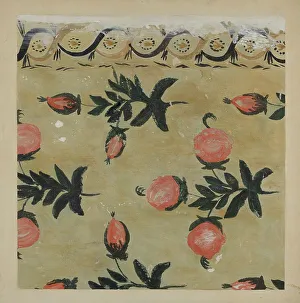 Wall Decoration Prints: Wall Decoration, c. 1939. Creator: John Collins