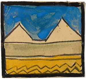 Wall Decoration Design, 1918. Artist: Schiele, Egon (1890?1918)