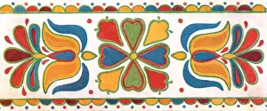 Wall decoration, Moravia, Czechoslovakia, (1928). Creator: Unknown