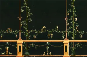 Wall decoration, Pompeii, Italy, (1928). Creator: Unknown