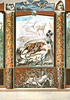 Wall decoration, Pompeii, Italy, (1928). Creator: Unknown