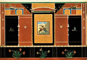 Wall decoration, Pompeii, Italy, (1928). Creator: Unknown
