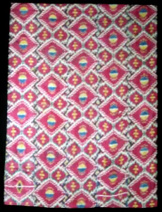 Uzbekistan Prints: Wall Hanging Composed of Five Panels, Uzbekistan, 1850/75. Creator: Unknown