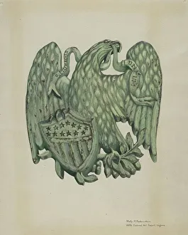 Molly Bodenstein Prints: Wall Ornament, 1935/1942. Creator: Molly Bodenstein