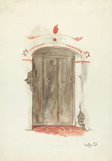 Wall Painting, 1935 / 1942. Creator: Geoffrey Holt