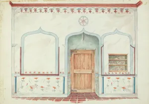Wall Painting, 1935 / 1942. Creators: Harry Mann Waddell, Geoffrey Holt