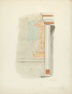 Wall Painting, 1939. Creator: Edward Jewett