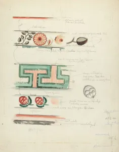 Wall Painting, c. 1939. Creator: Edward Jewett