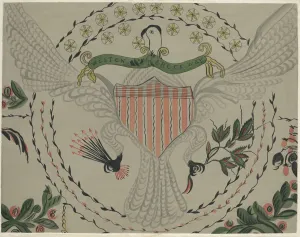 Naive Art Collection: Wall Painting, c. 1939. Creator: Martin Partyka