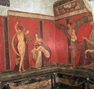 Wall-paintings from the Villa of the Mysteries, Pompeii, 1st century