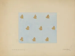 Acampora Nicholas Prints: Wall Paper, 1936. Creator: Nicholas Acampora