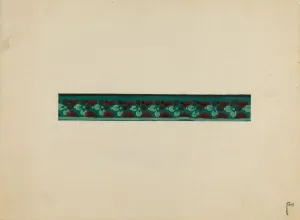 Part Of Gallery: Wall Paper Border, c. 1936. Creator: Paul Farkas