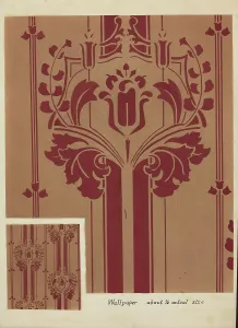 Wall Paper, c. 1936. Creator: Hebilly West