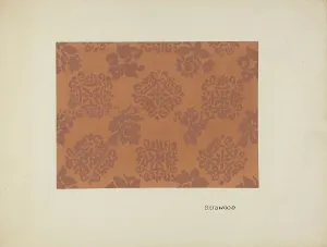 Colour Scheme Prints: Wall Paper, c. 1936. Creator: Sidney Liswood