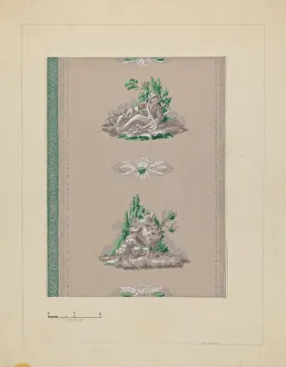 Wall Paper, c. 1937. Creator: John Garay