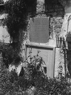 Sepulchral Prints: Wall tombs of the old St. Louis Cemetery