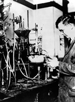 Wallace Hume Carothers, American industrial chemist, c1927-1937