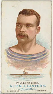 Oarsman Collection: Wallace Ross, Oarsman, from Worlds Champions, Series 1 (N28) for Allen &