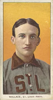 American League Collection: Wallace, St. Louis, American League, from the White Border series (T206) for the Americ