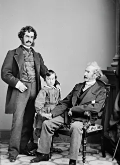 Anglo American Gallery: Wallack Group, between 1855 and 1865. Creator: Unknown