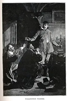 Albrecht Von Wallenstein Gallery: Wallenstein warned, 1882. Artist: Brend amour, Richard (1831-1915)