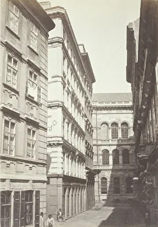 WallnerstraBe No. 17, Zinshaus des Herrn A. J. H. Rogge, 1860s. Creator: Unknown