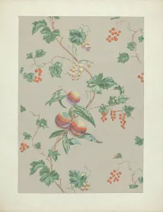 Margaret Knapp Prints: Wallpaper, 1935/1942. Creator: Margaret Knapp