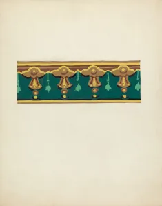 Wallpaper Border, 1935 / 1942. Creator: John Garay